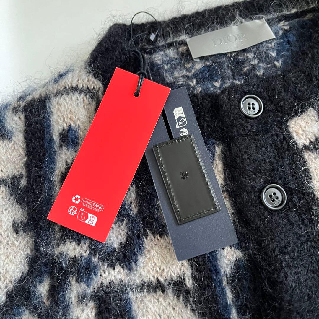 定価50万★DIOR×CAWS Oblique モヘヤカーディガン