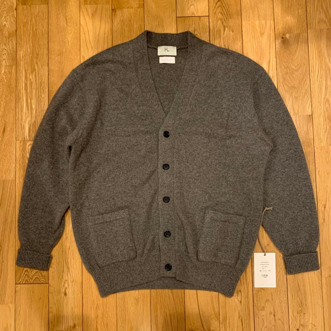 a*s様 HERILL GOLDENCASH CARDIGAN TOPGRAY
