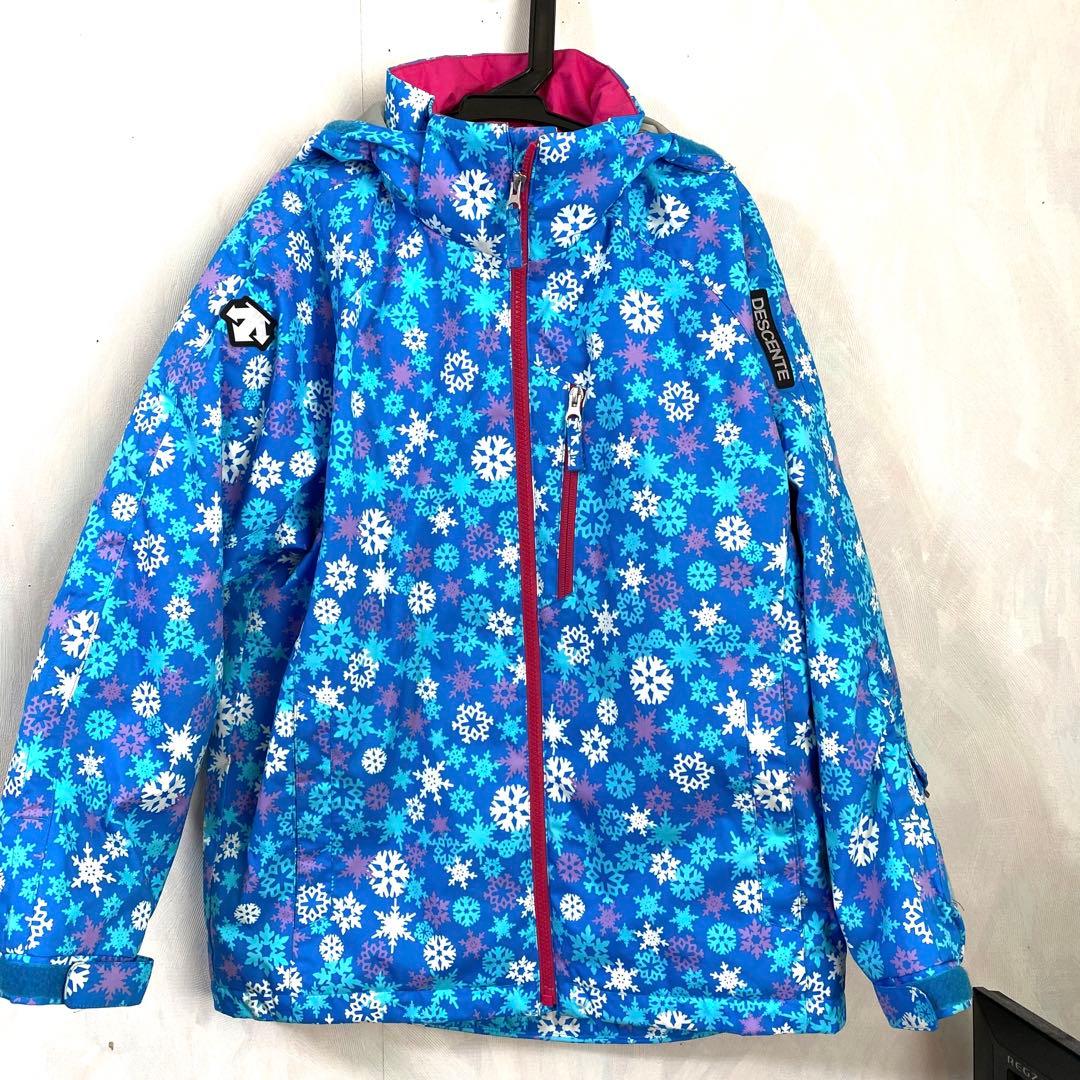 DESCENTE スキーウェア上下　スノーウェア　オシャレ　160cm