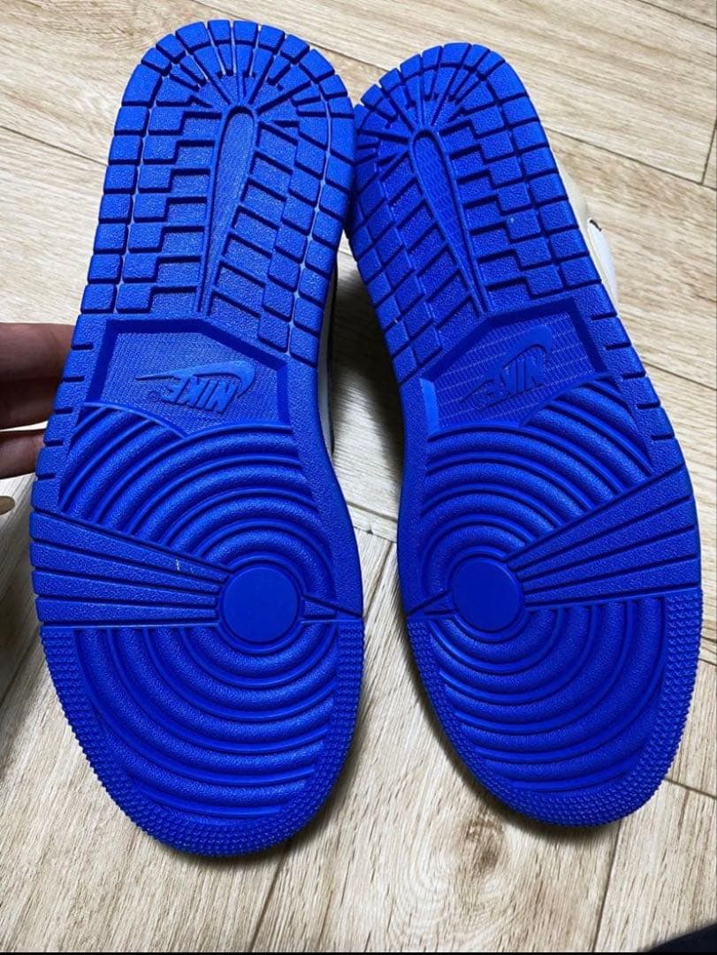 Nike Air Jordan 1 Low ホワイト/ブラック/ブルー