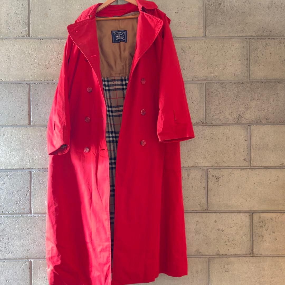 【VINTAGE】 BURBERRYS ENGLAND製 ライナー付き