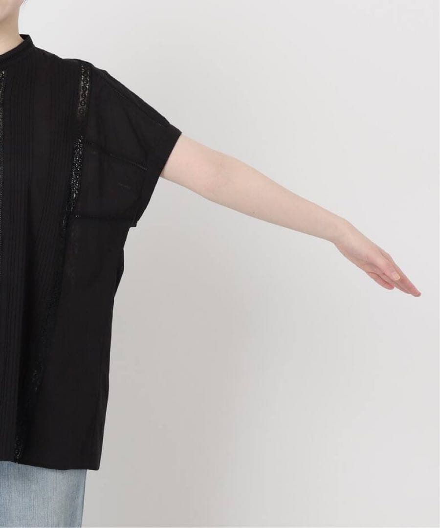 ケミカルレースフレンチブラウス　spick & span