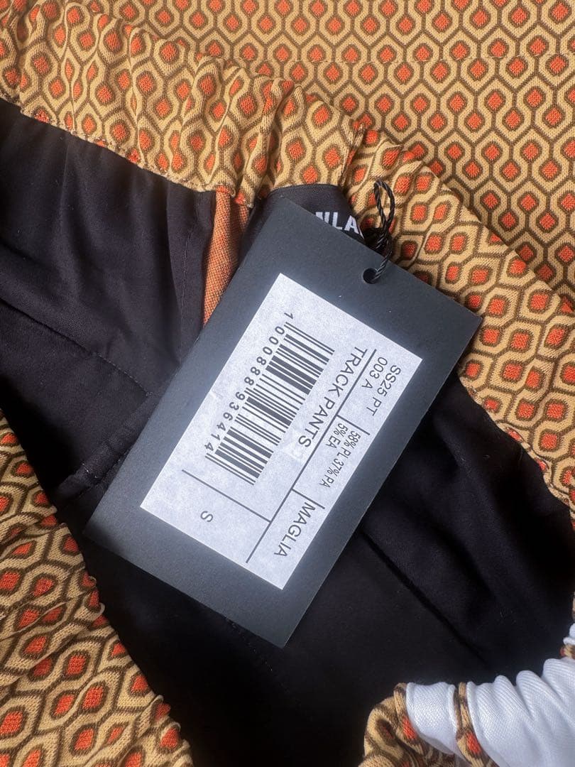 EGONLAB エゴンラボ TRACK PANTS トラックパンツ 新品 S