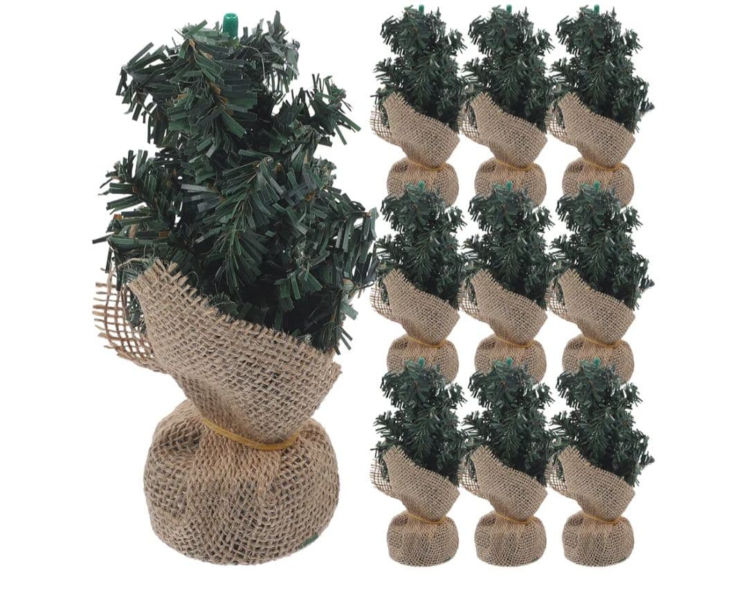 TOYMYTOY クリスマスツリー 20cm 10個セット