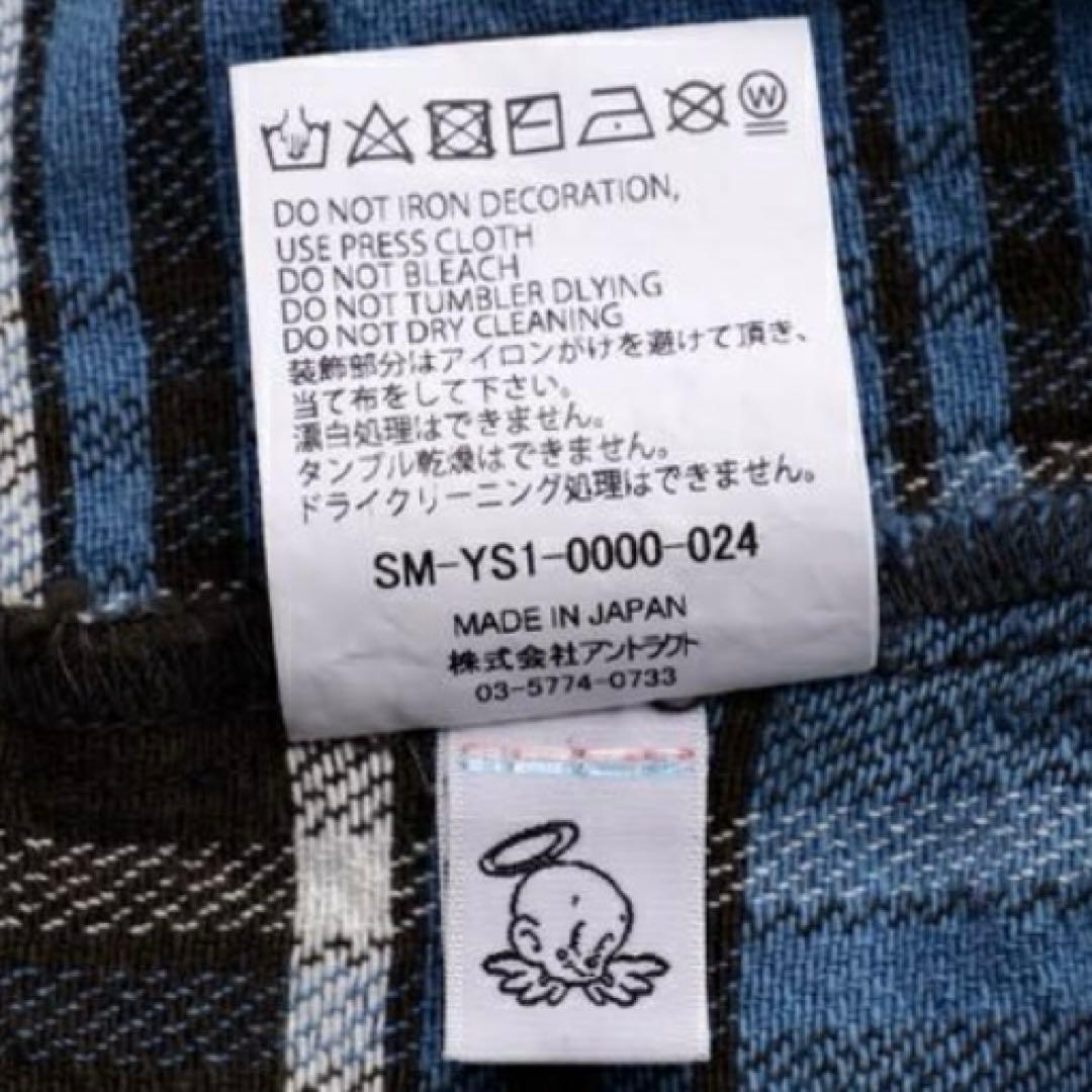 SAINT Mxxxxxx セントマイケル チェックシャツ ヘビネル ネルシャツ