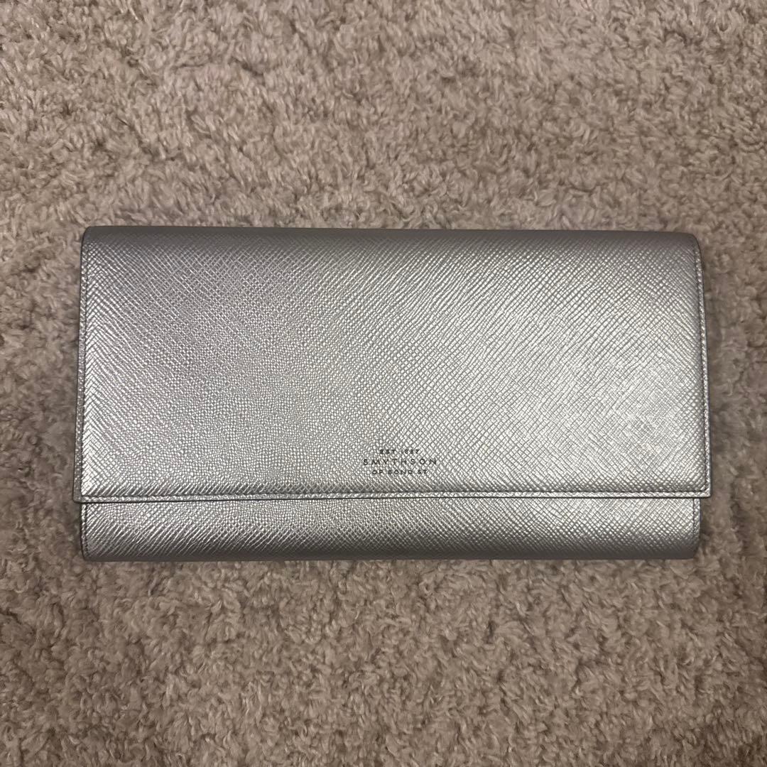 スマイソン　パスポートケース　トラベルウォレット　SMYTHSON