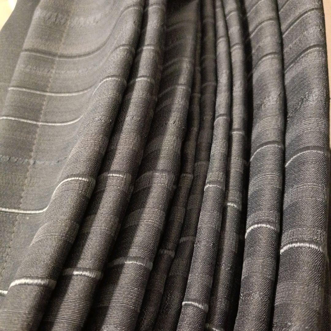 KEYUCA　オーダー　ドレープカーテン レースカーテン　ダークブルー（大）