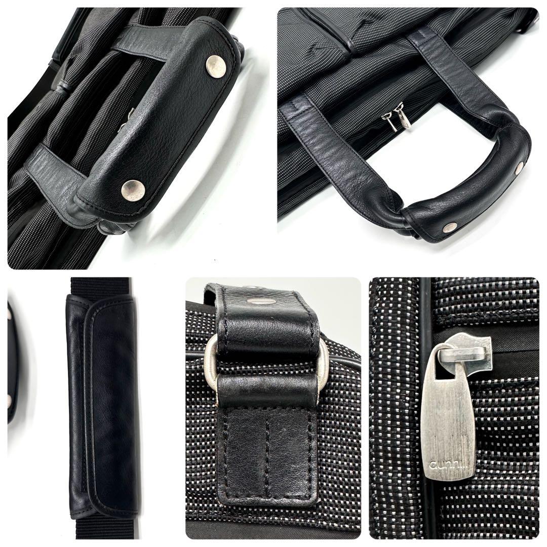 良品 dunhill AVORITIES ガーメントバッグ2way ブラック