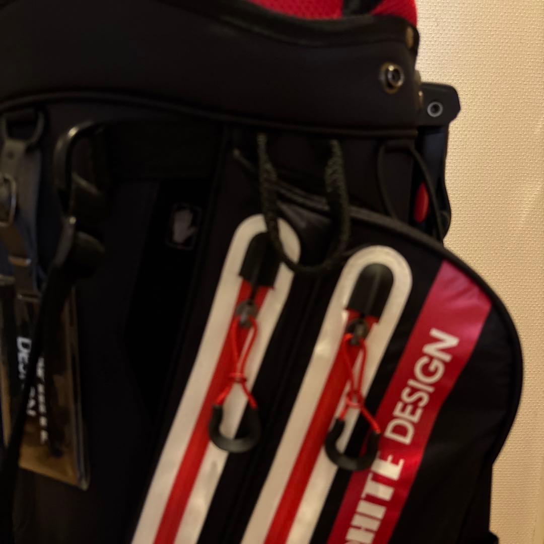 TOUR AD キャディバッグ ブラック・レッド