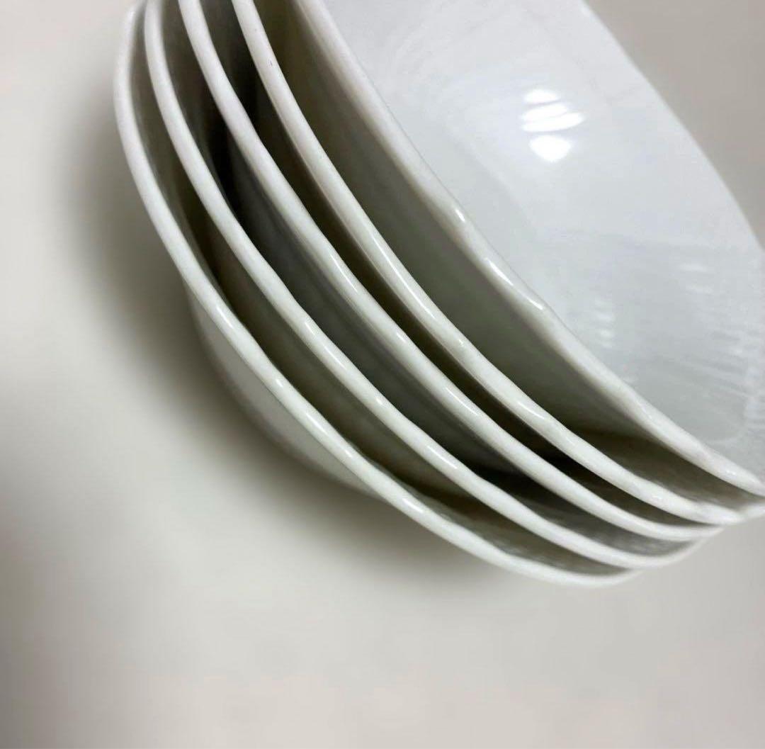 【美品】リチャードジノリ　ベッキオホワイト　フルーツソーサー　15cm×5枚