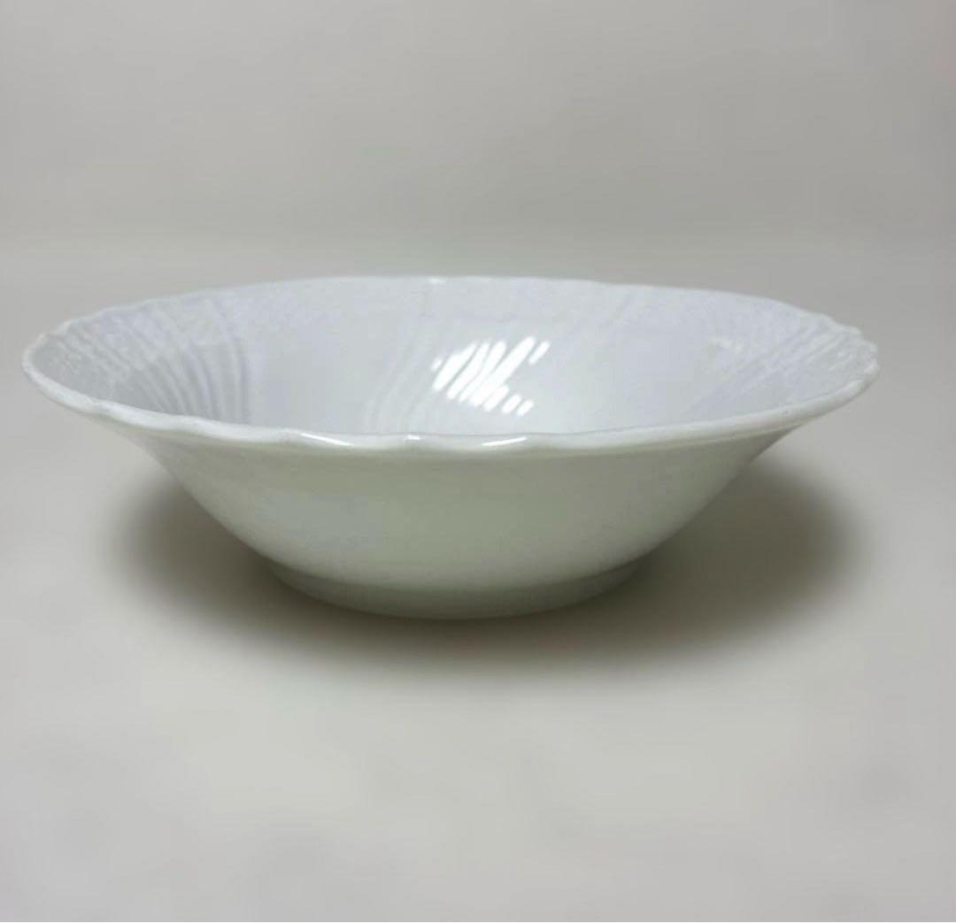 【美品】リチャードジノリ　ベッキオホワイト　フルーツソーサー　15cm×5枚