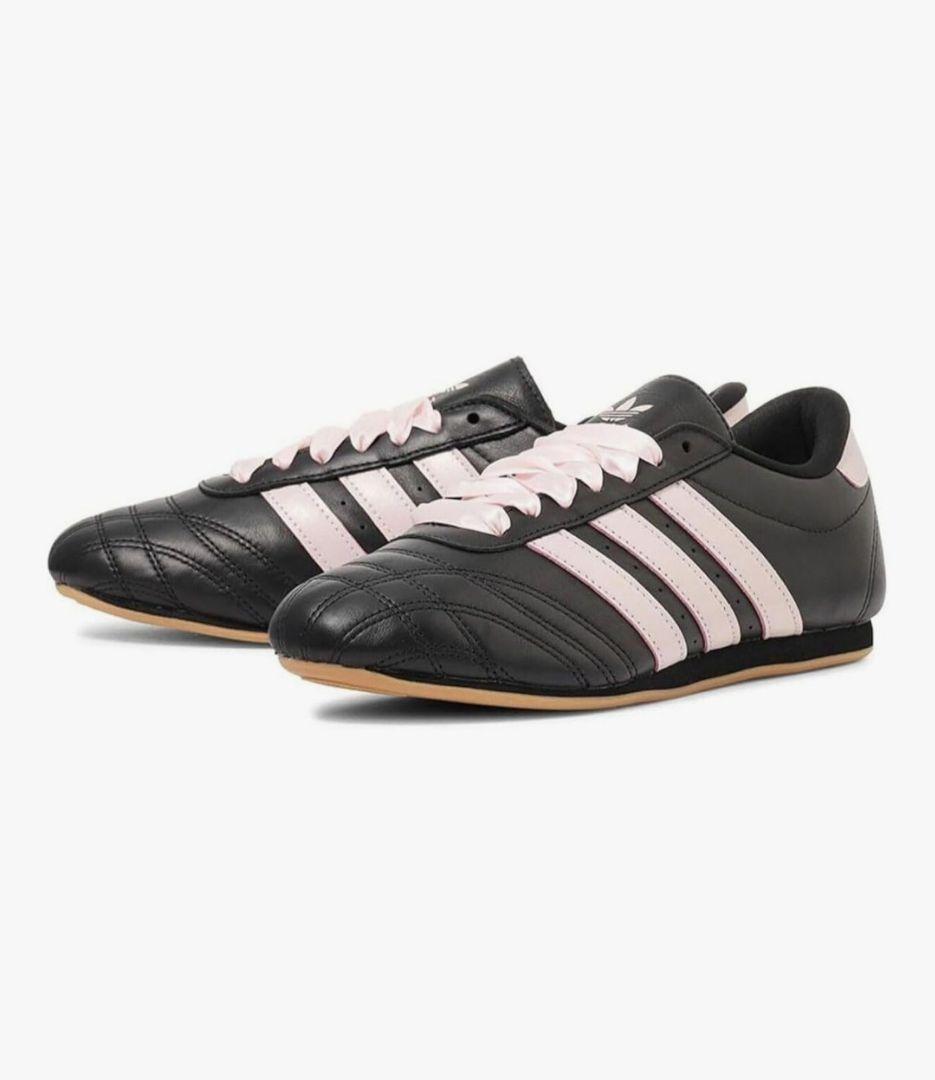adidas テコンドーシューズ コアブラック/ライトピンク