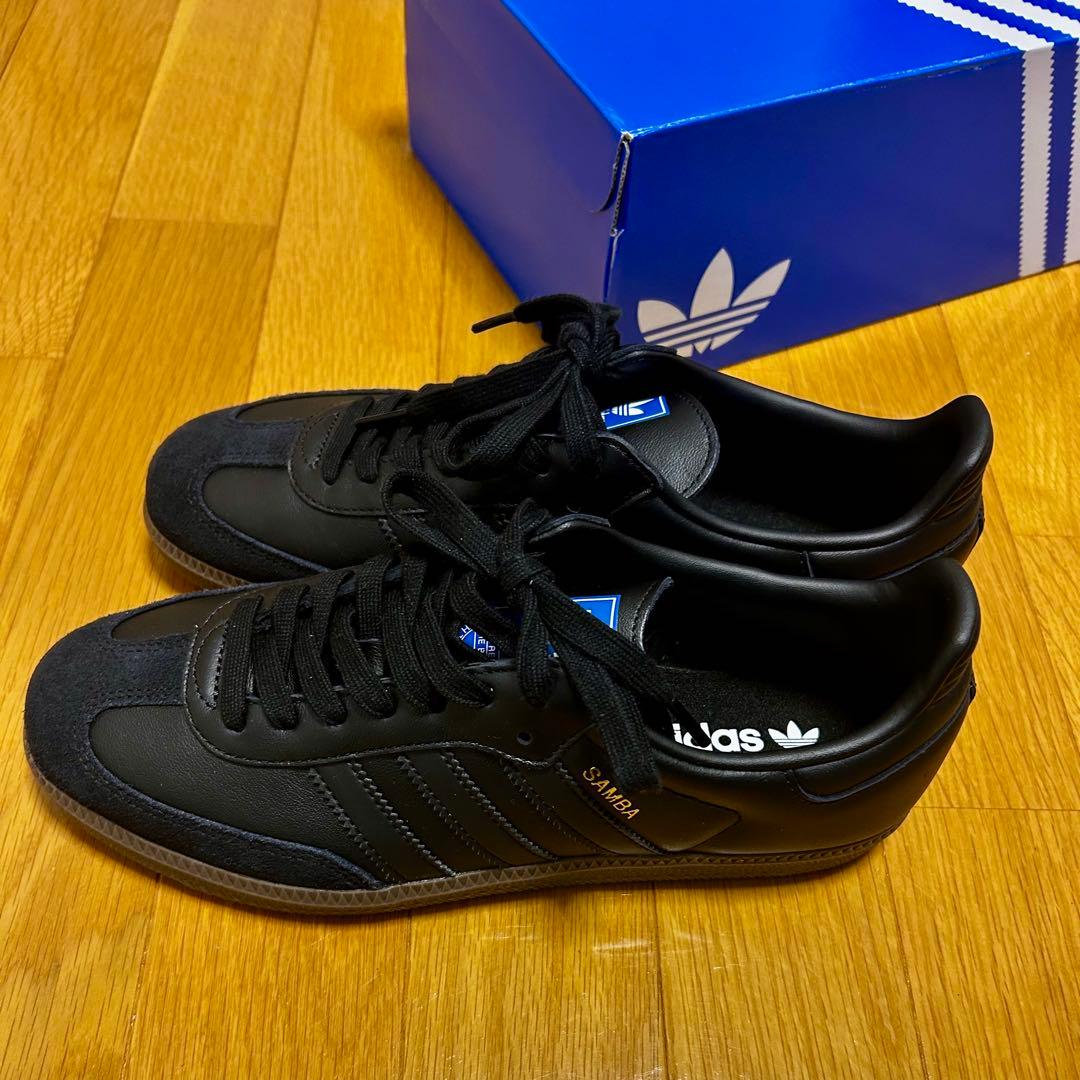 adidas SAMBA サンバ OG ブラック スニーカー 26cm