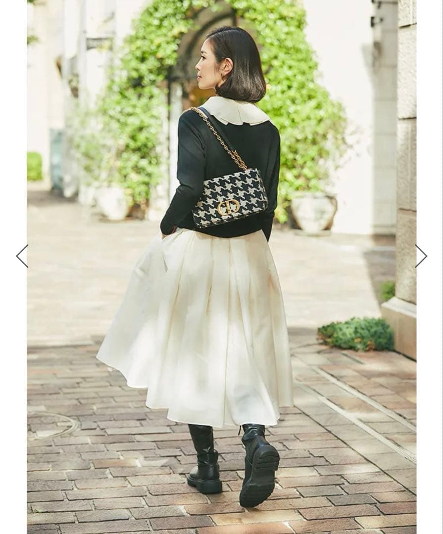 セブンテン　オーガンジー ボリューム スカート SEVENTEN XS