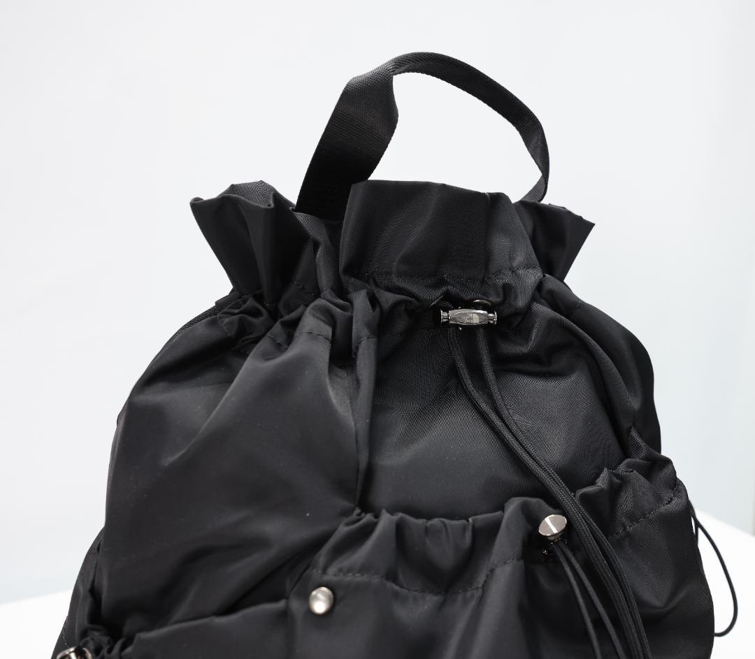 韓国限定　ノースフェイス ホワイトレーベル　ボニーパックM ブラック　K