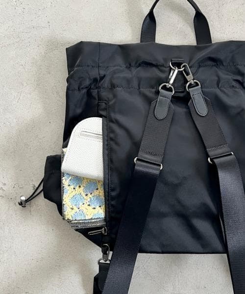 韓国限定　ノースフェイス ホワイトレーベル　ボニーパックM ブラック　K