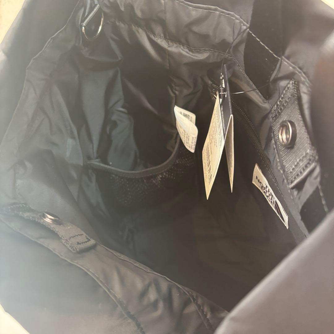 韓国限定　ノースフェイス ホワイトレーベル　ボニーパックM ブラック　K