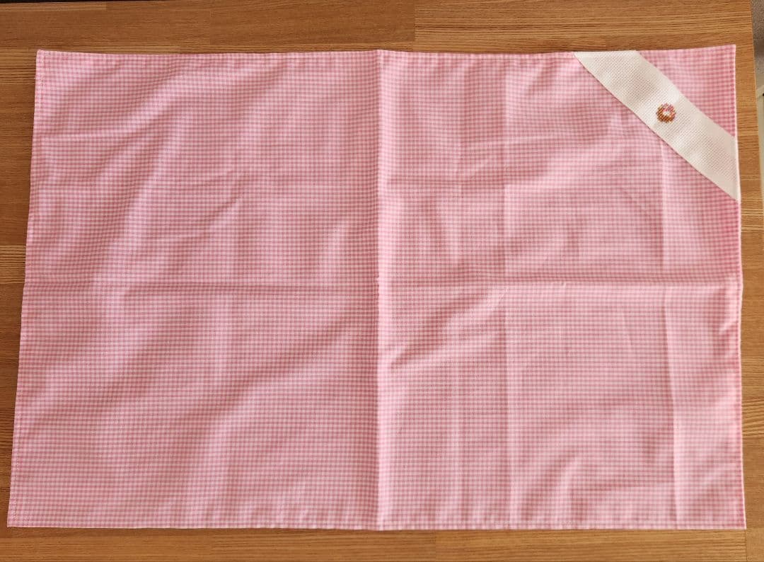 【断捨離ダンちゃん様】コップ袋　給食袋　巾着袋　女の子　刺繍　ユニコーン