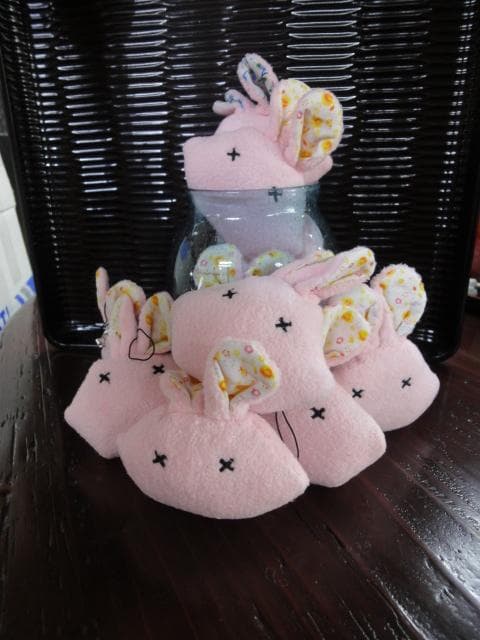 ××うさぎ●ちょめちょめうさぎ　　ボールチェーンストラップ５０個セット