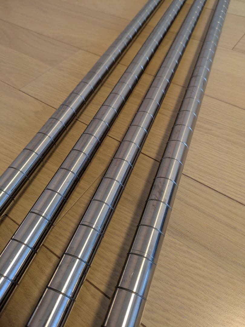 ホームエレクター　ポール　4本　190cm