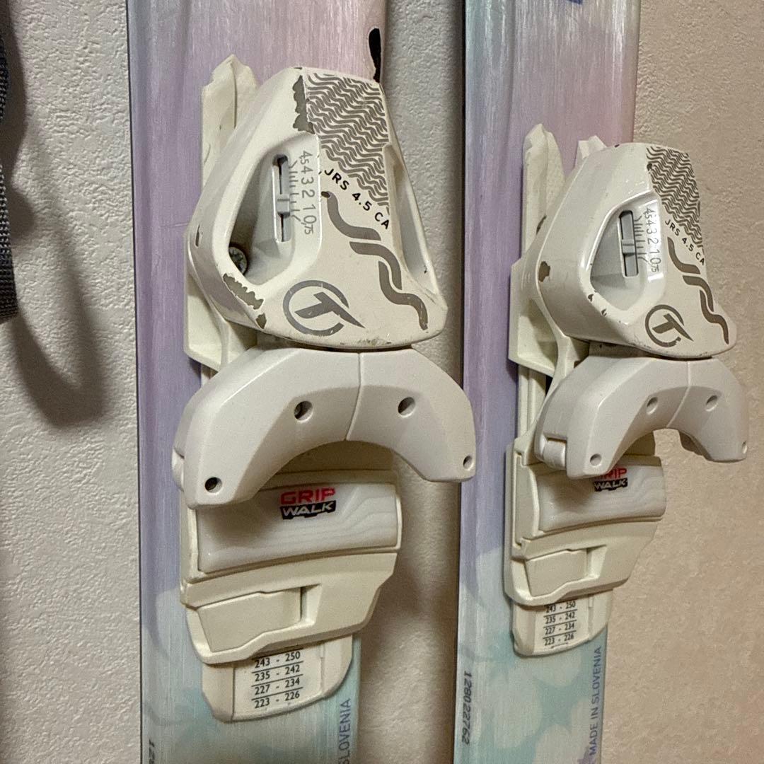 STREULE ST JG 110 スキー板とポールセット　中古品