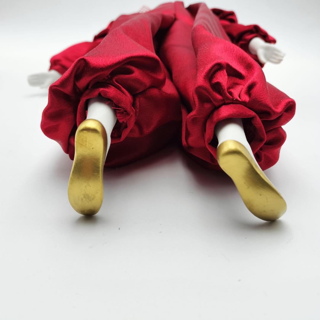 【極美品】1986年製 三協 陶器製 ピエロ人形 52cm ビスクドール風