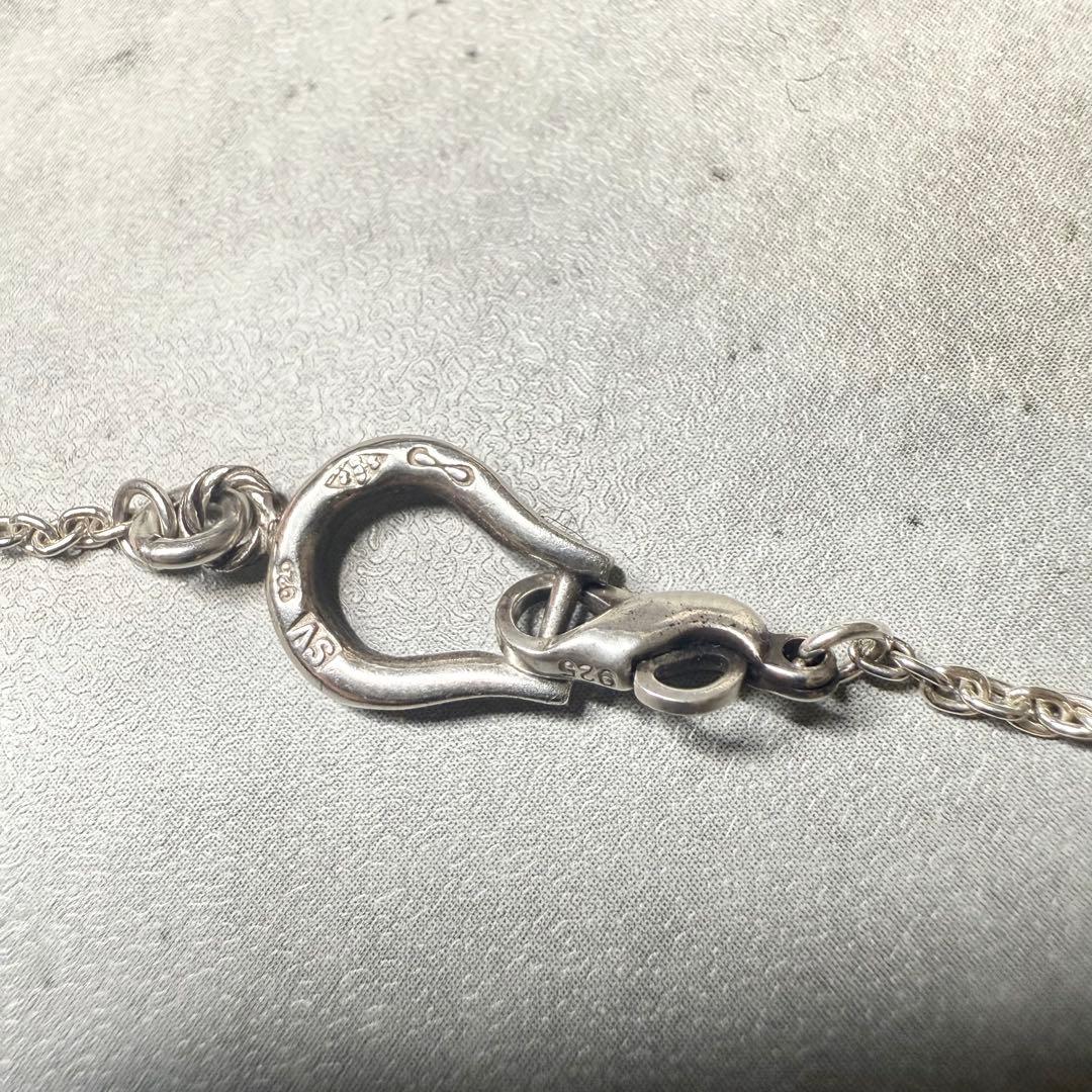 ワカンシルバースミス　ホースシューハンドメイドビーズネックレス 65cm 完売品