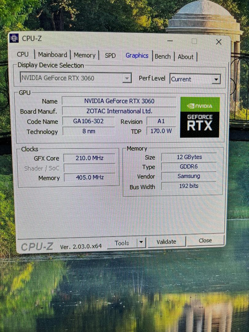 ZOTAC GeForce RTX 3060 12GB グラフィックボード