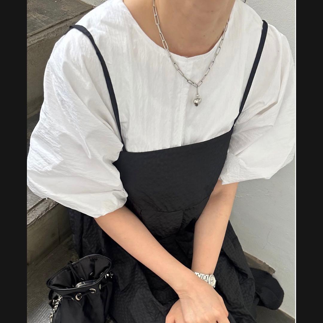 トップス agawd select Hem Rubber Blouse