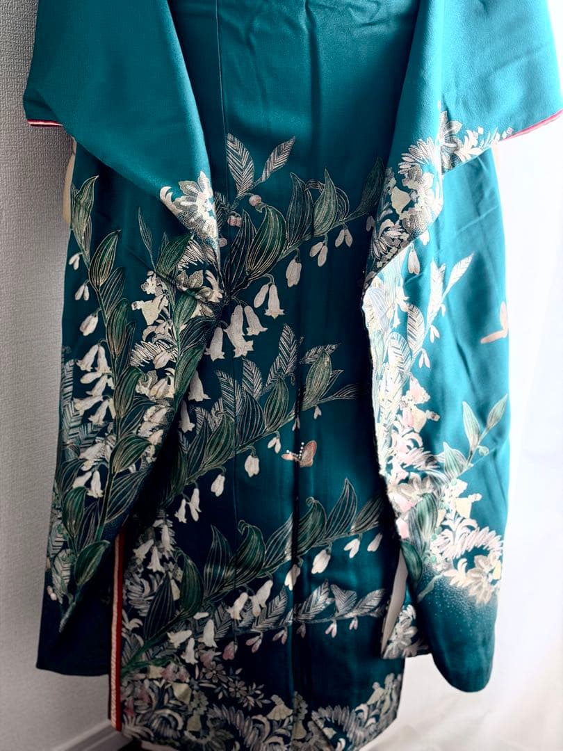 綺麗ブルー　振袖　フルセット