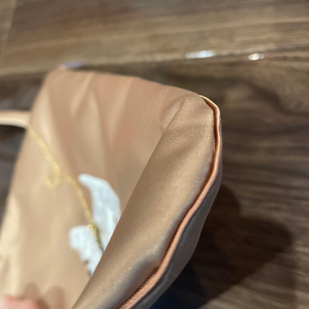 Demodee アップリケ　サテントートバッグ　DOG
