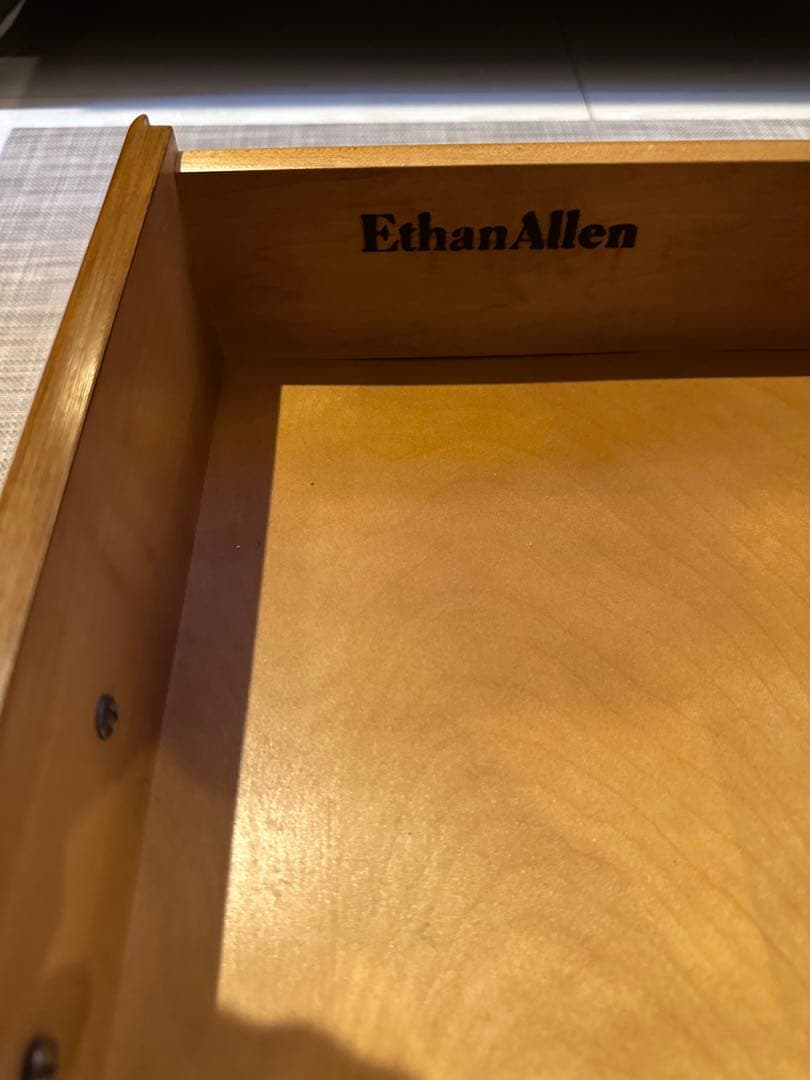 ミッドセンチュリー　ETHAN ALLENサイドテーブル　ヴィンテージ