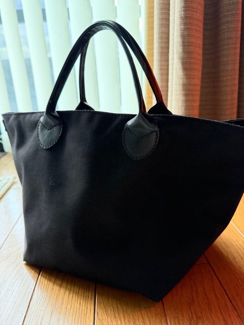 エルベシャプリエ　1407c ハンドバッグ ハンドル舟型トート