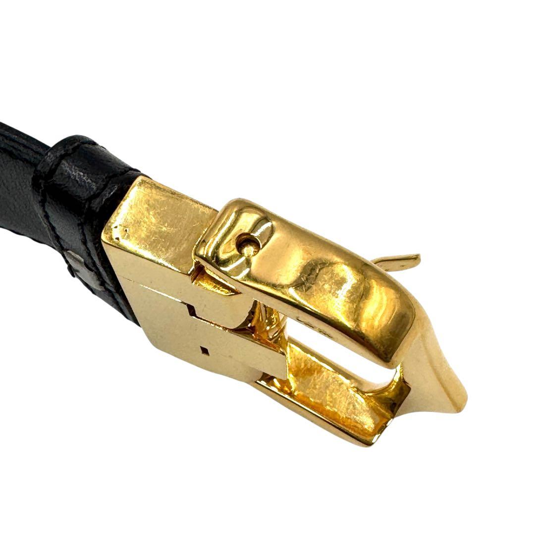 【美品】Cartier カルティエ マストドゥカルティエ ベルト ブラック