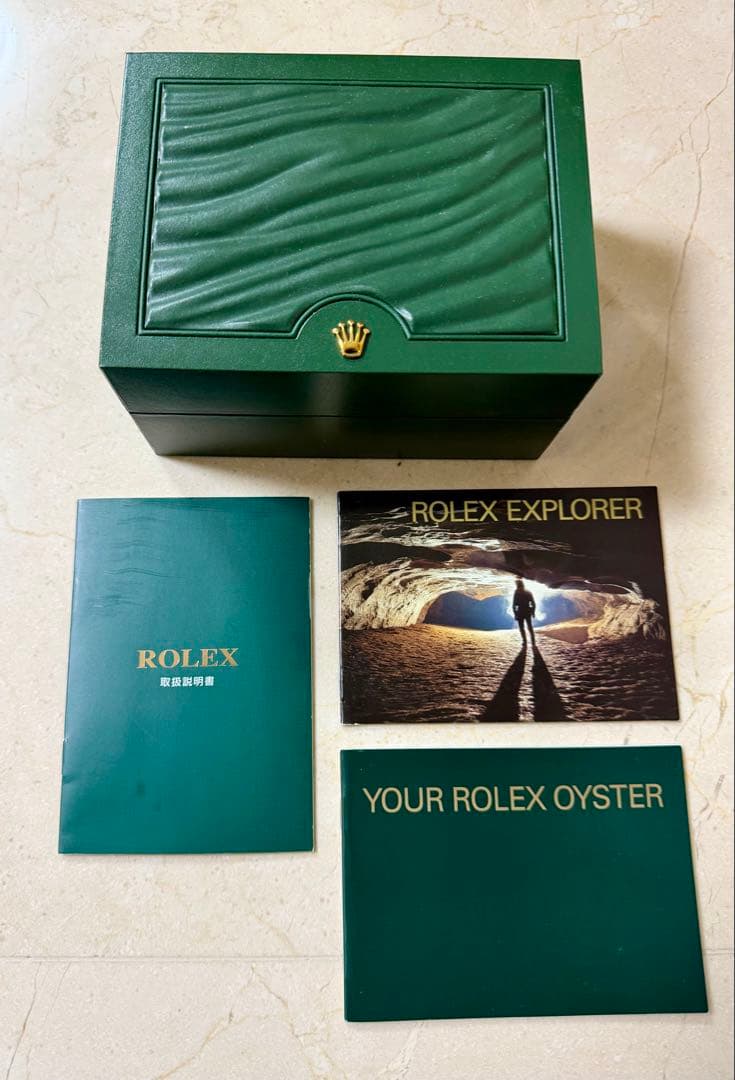 k*6様 ROLEX エクスプローラー I ボックスセット