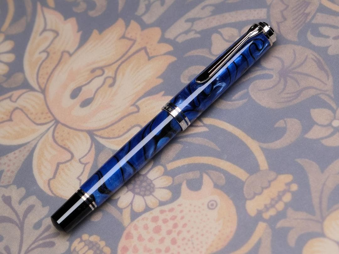 【Amami 新品文具】 Pelikan M805 ブルーデューン　万年筆／F