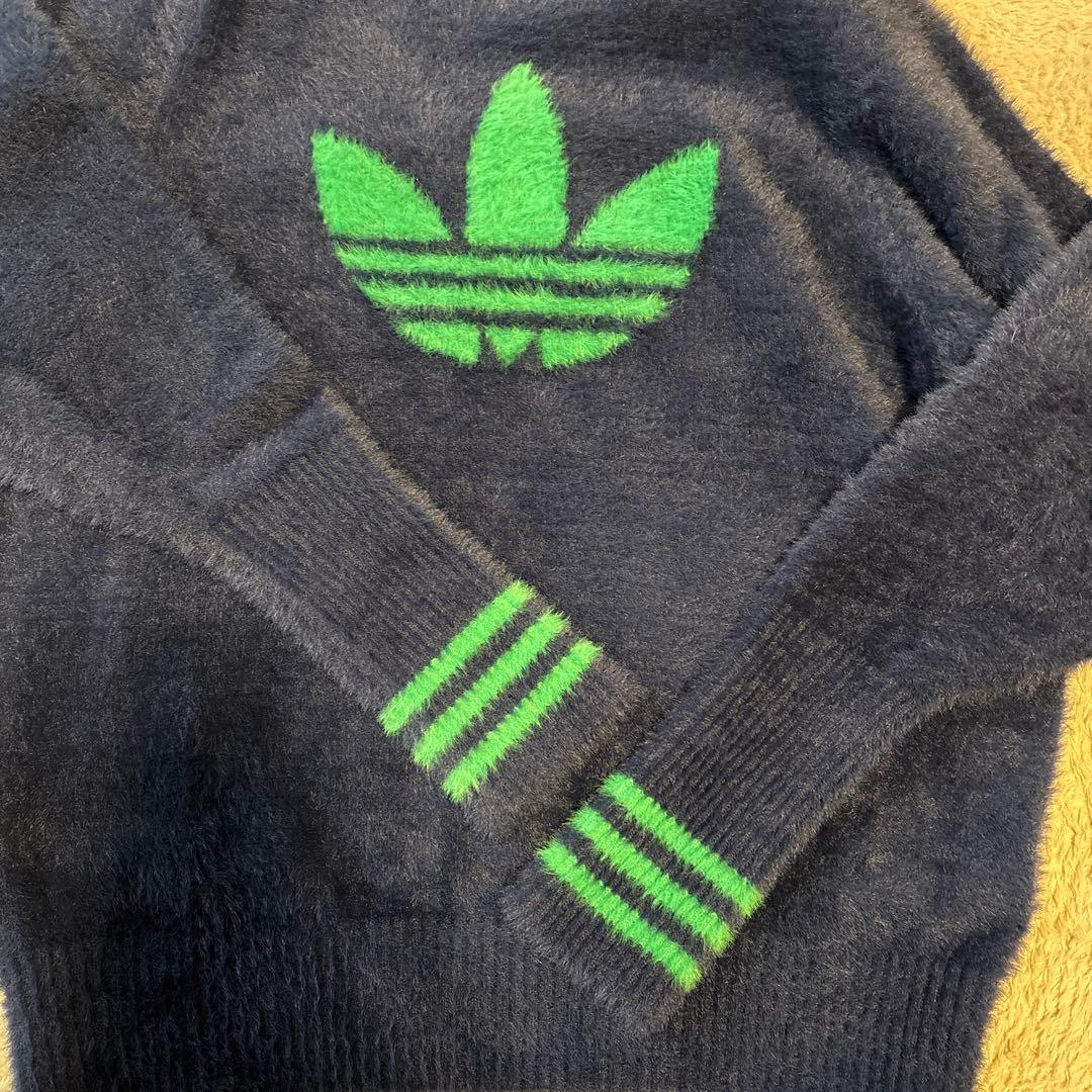 adidas オリジナルスゴルフ　ネイビー ニット