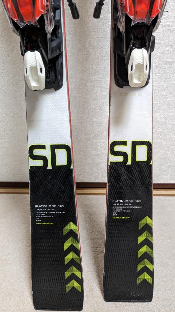 【とととさん専用】VOLKL PLATINUM SD SPEEDWALL 165