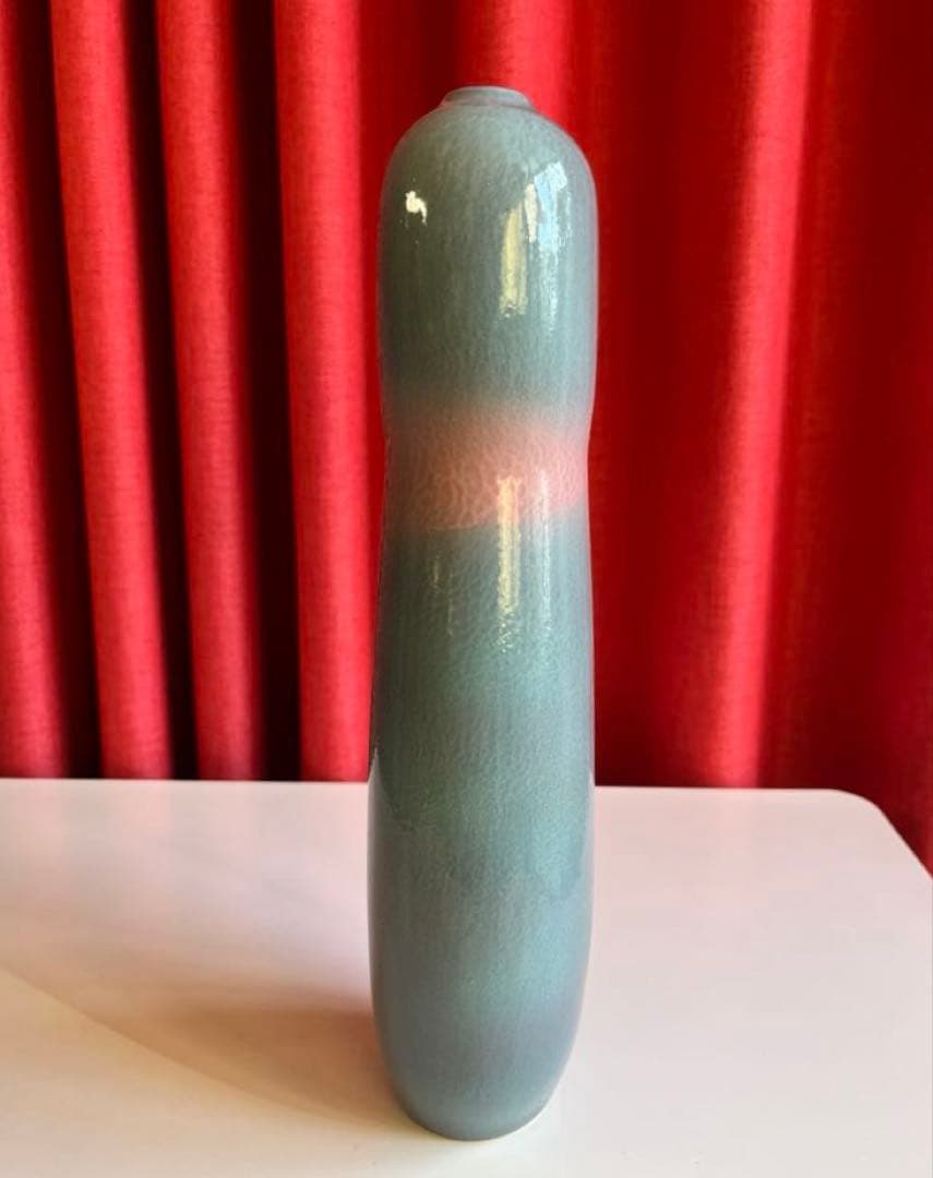 小林正明作　陶器花器　池坊　華道具　水盤　京焼　清水焼　フラワーベース　花瓶
