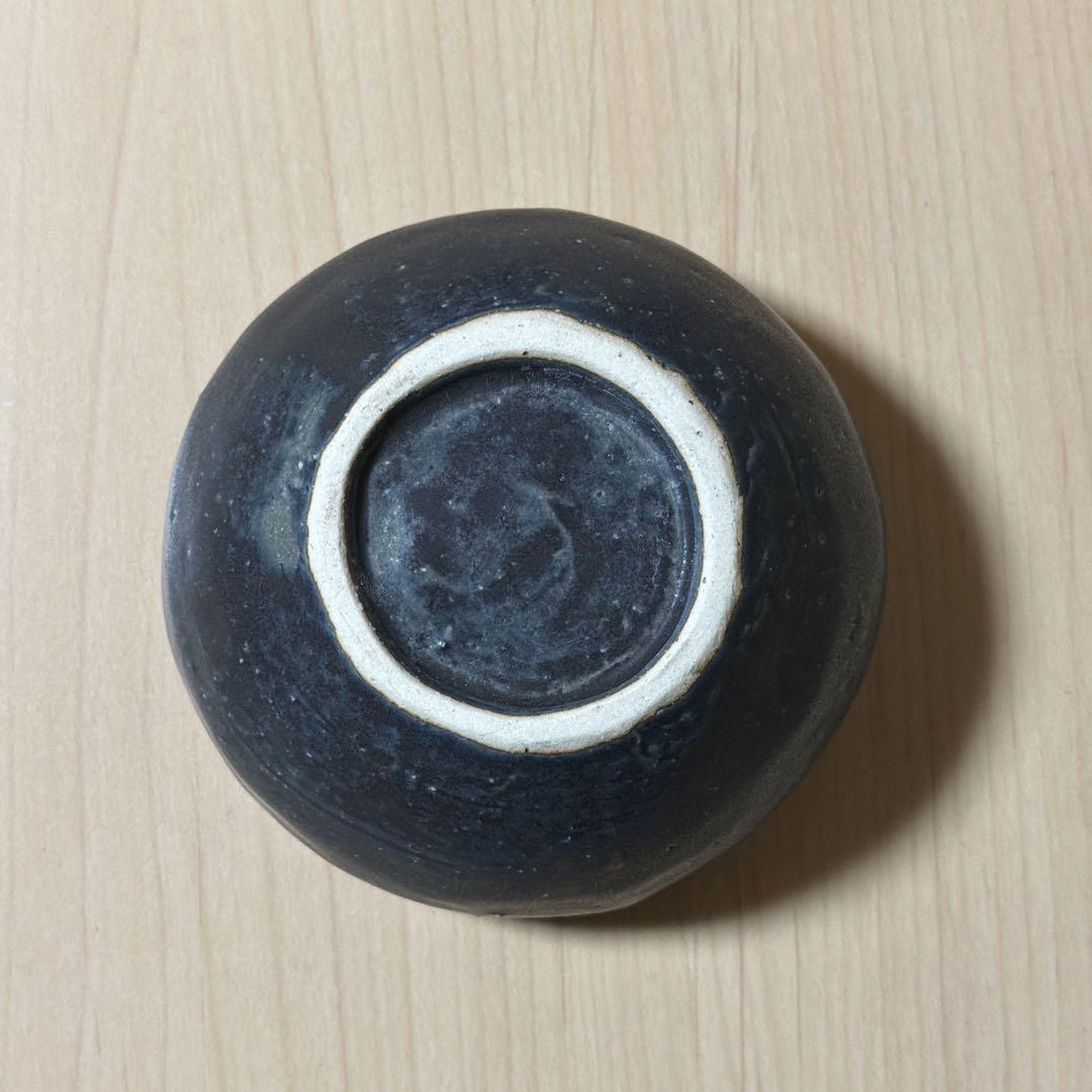 本田あつみ　ふたもの　蓋もの　器　ボウル　陶器　フラワー　花　flower 黄色