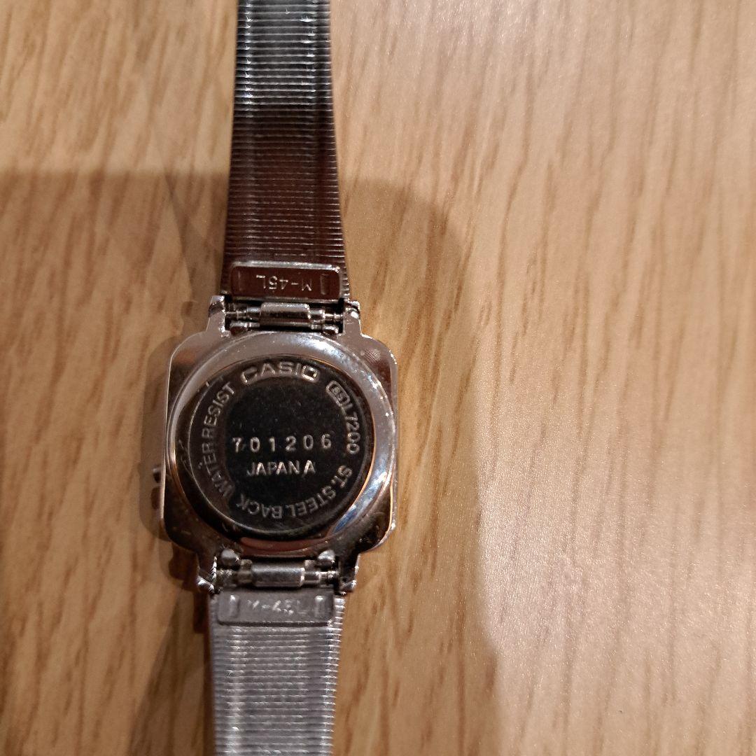 激レア　CASIO　Casiotron デジタル腕時計　L7200　ヴィンテージ