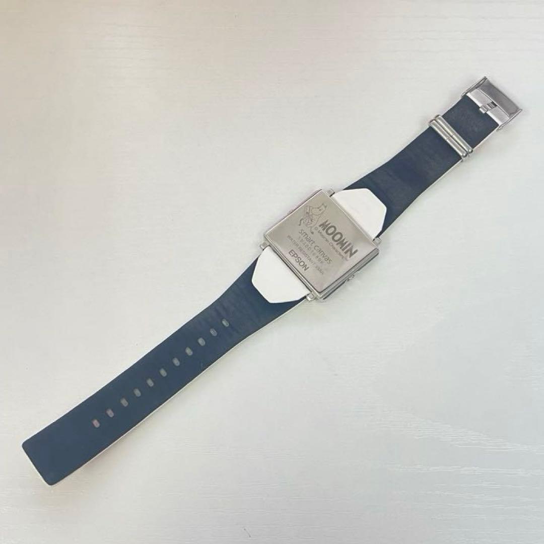 【N】動作品 EPSON エプソン smart canvas ムーミン 腕時計