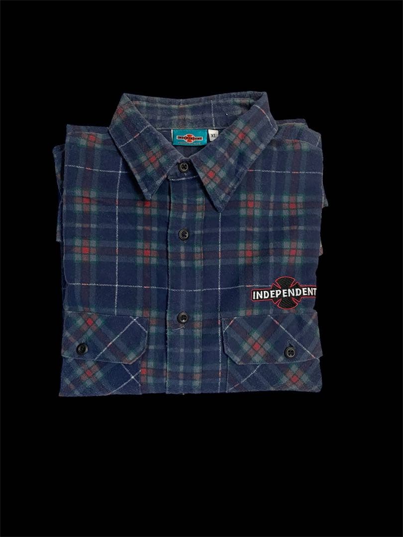 90年代　INDEPENDENT ネルシャツ インディペンデント