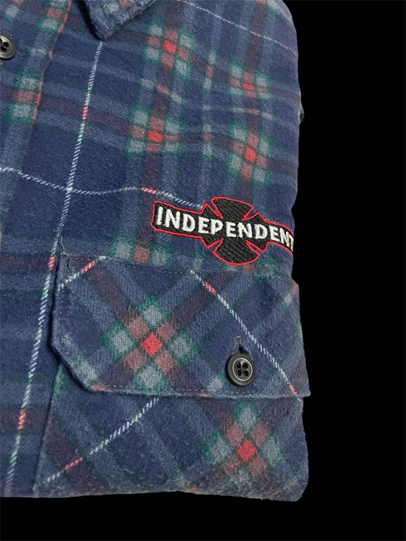 90年代　INDEPENDENT ネルシャツ インディペンデント