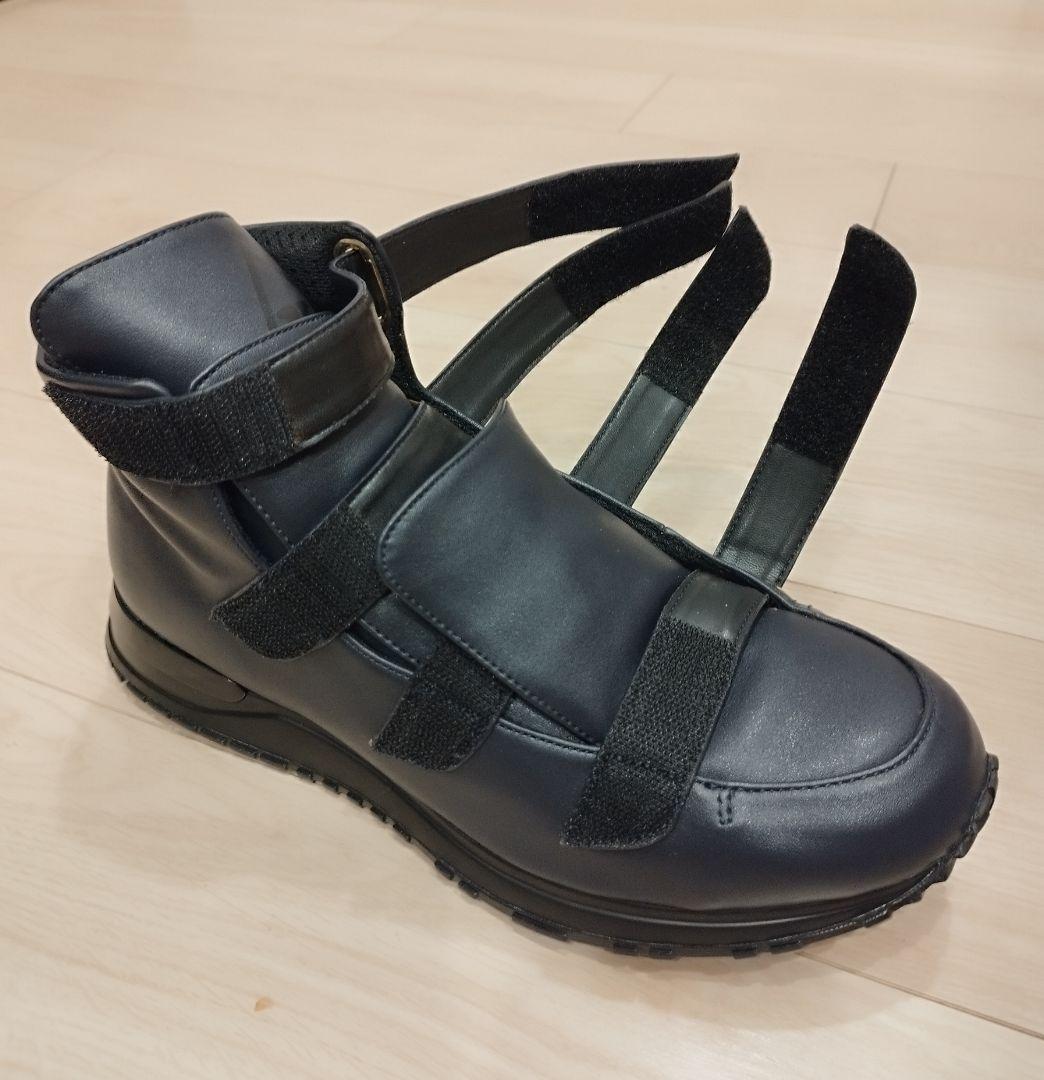 KIDS LOVE GAITE ネイビー ハイカットスニーカー