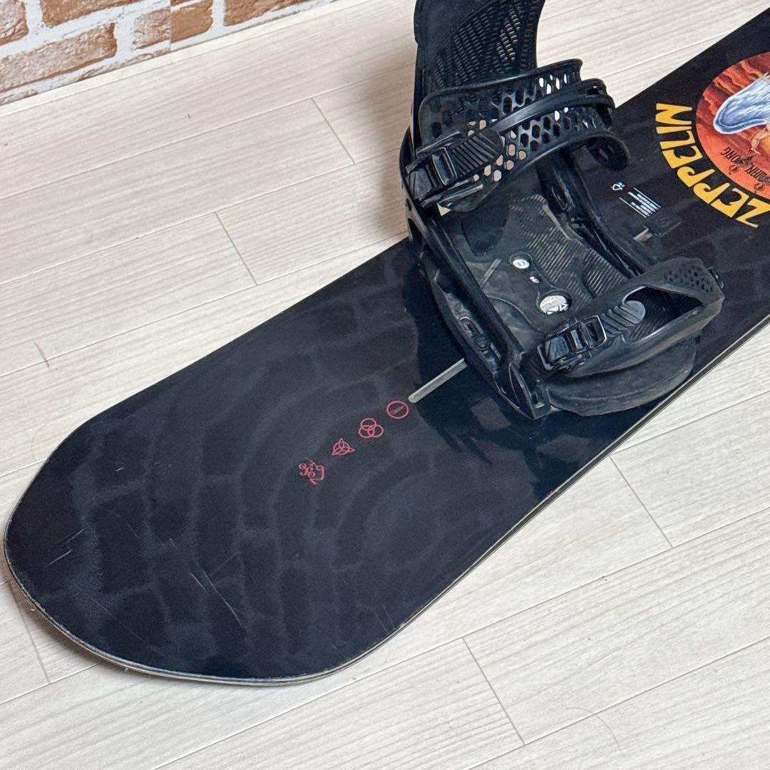 【希少品】BURTON Easy Livin 155 レッドツェッペリン