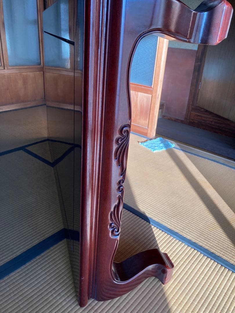 木製座卓 大きめ 伝統的な和風デザイン