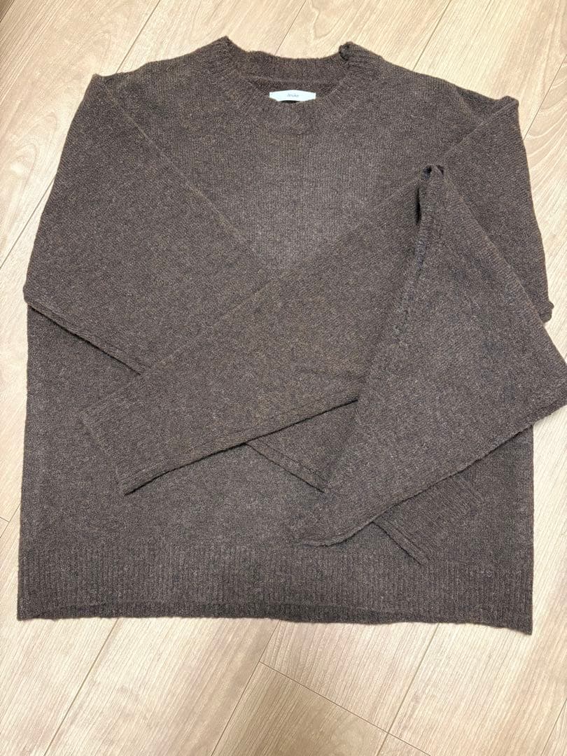 anuke　Layered Scarf Knit