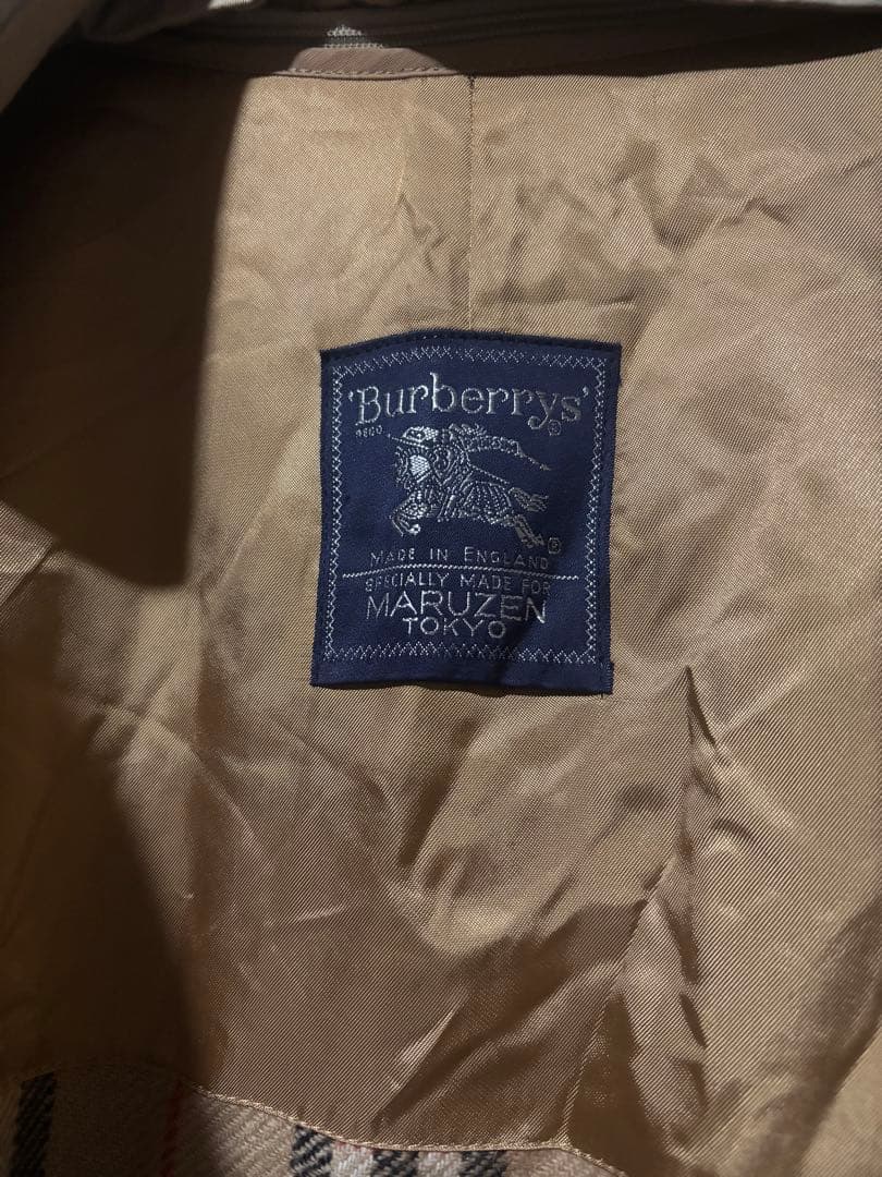 BURBERRY バーバリー トレンチコート ベージュ チェック柄