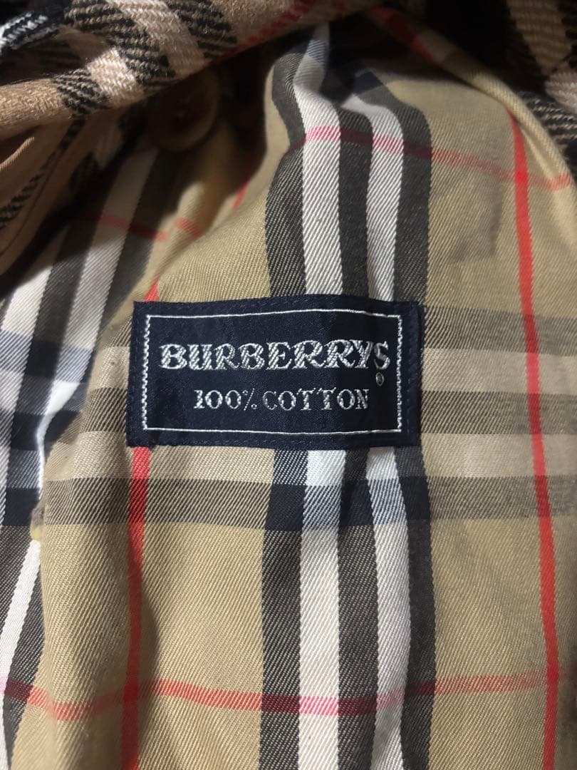 BURBERRY バーバリー トレンチコート ベージュ チェック柄